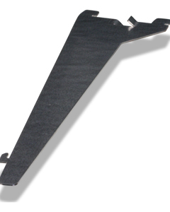 Supporting angle f/cover PVC NAT-70 V18